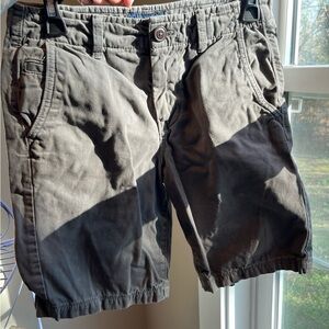 American Eagle Outfitters Men's Cargo Shorts in Charcoal